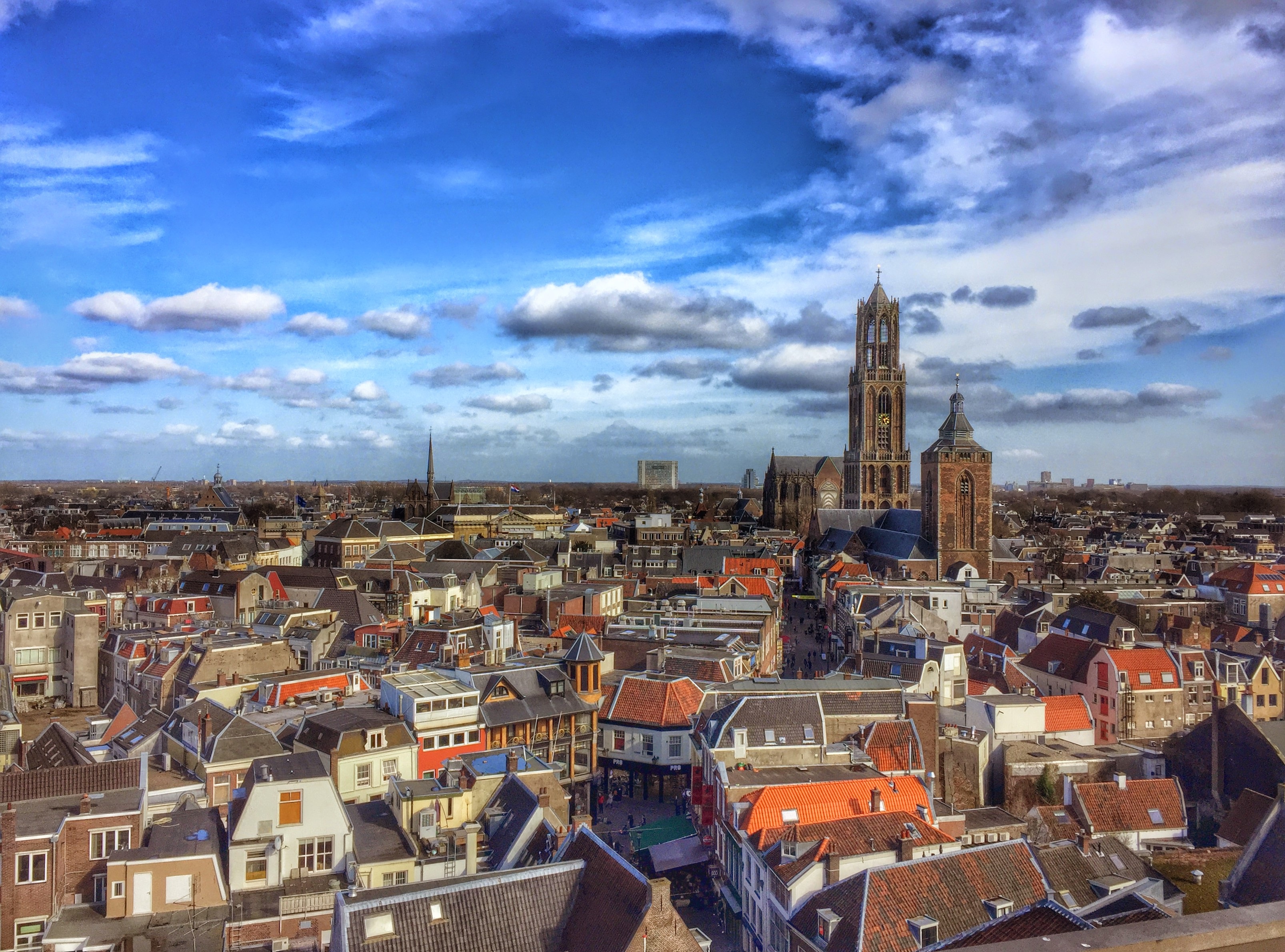 Free Images : skyline, town, city, cityscape, panorama, downtown - Wat Is De Hoofdstad Van Utrecht