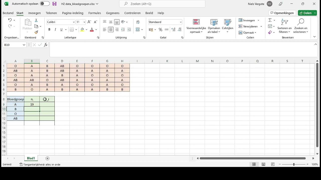 Frequentietabel opstellen van een nominale variabele met Excel - YouTube - Nominale Waarde Van Een Obligatie
