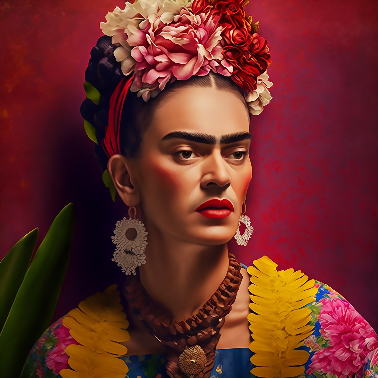 Frida Kahlo The Flying Bed