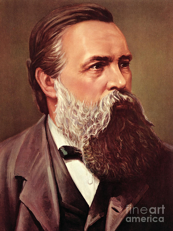 Friedrich Engels Painting by German School - Engels Examen Vwo 2024 Datum