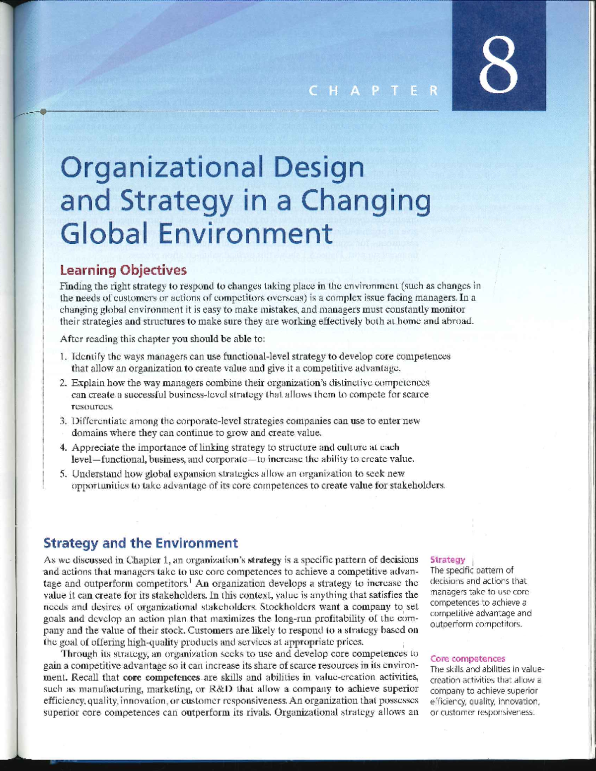 Jones Organizational Theory Design And Change