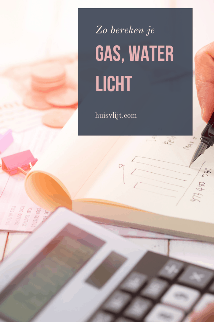 Wat Kost Gas Water Licht Per Maand