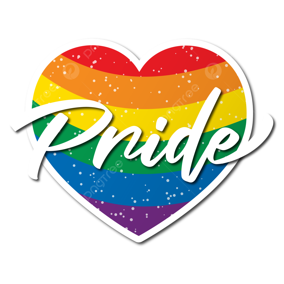 Gay Pride Clipart Vector, Gay Pride Day Heart Rainbow, Pride, Pride Day - Pride And Prejudice Waar Te Zien