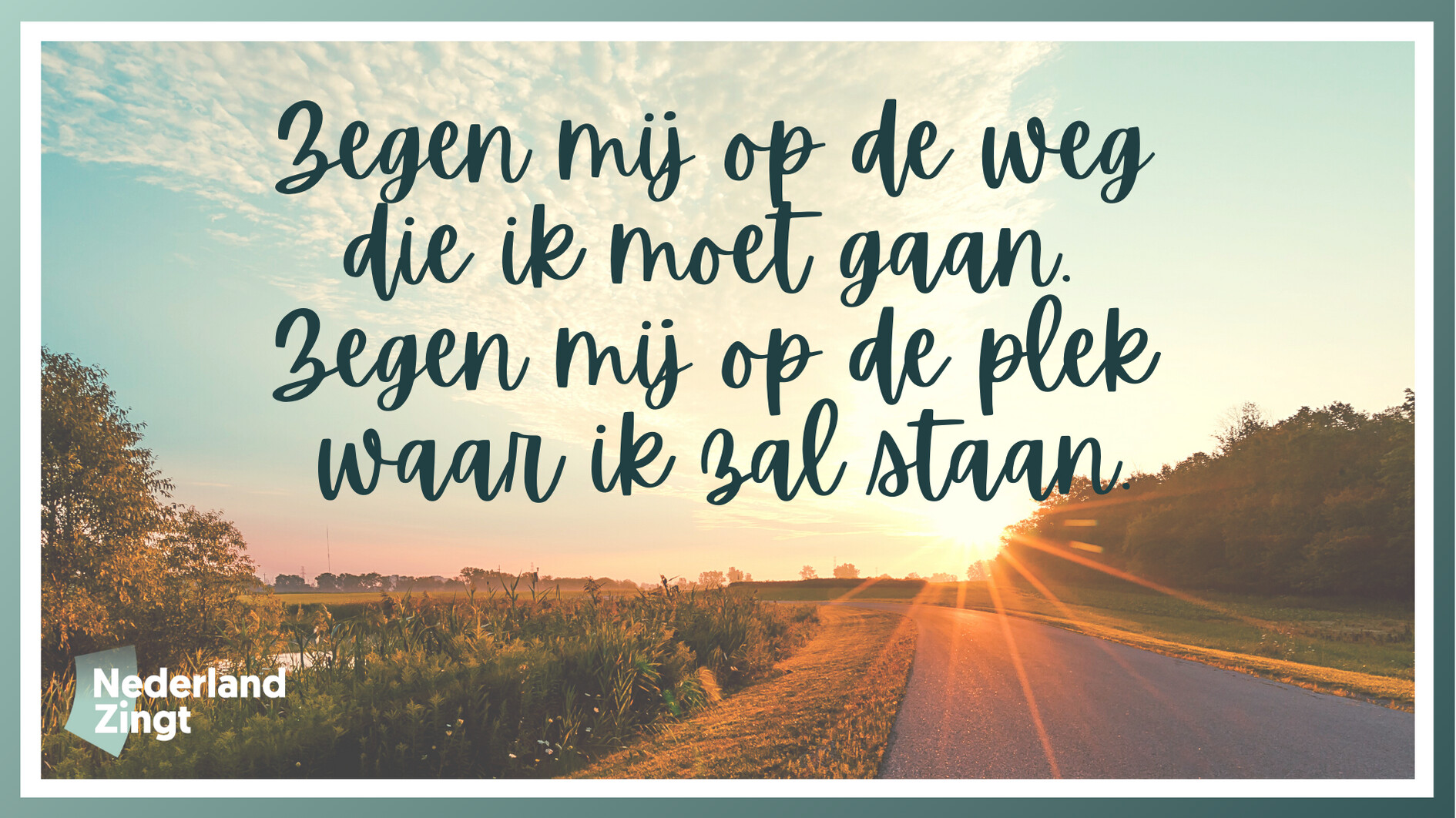 Gebed Om Zegen Tekst