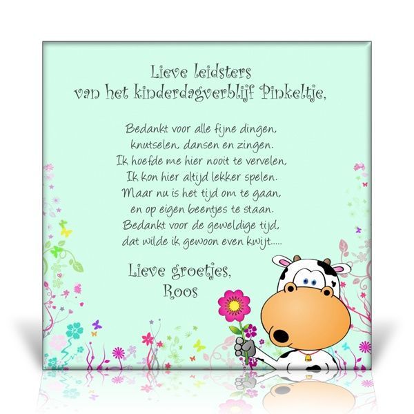 Gedichtjes Afscheid Groep 8 Gedicht