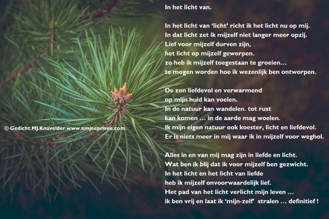 Gedicht. In het licht van – EmJeePrivee - Gedicht Over Het Licht
