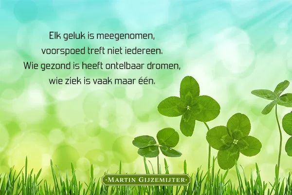 Gedicht over Ziek - Dichtgedachten #942 - Martin Gijzemijter - Gedicht Hoop Bij Ziekte