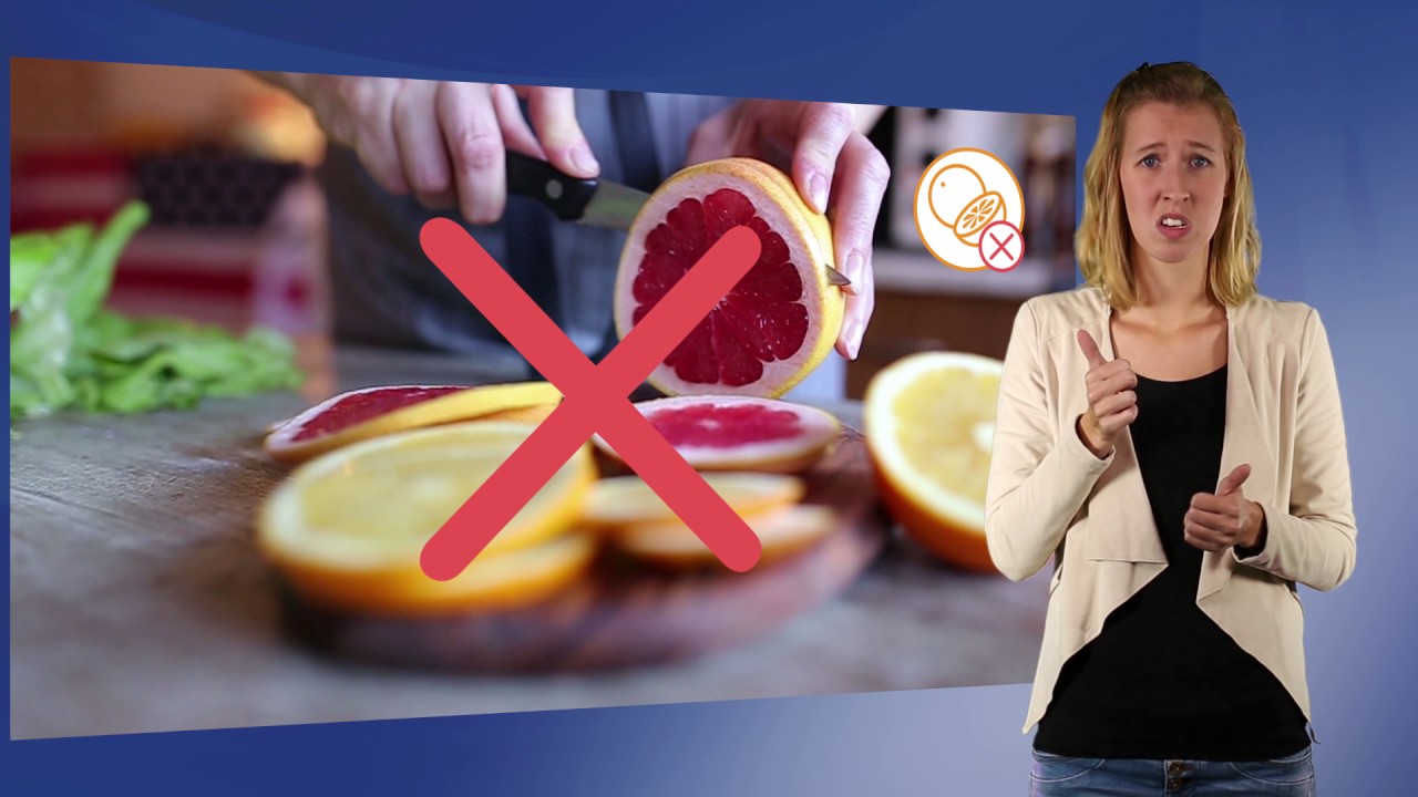 Geen grapefruitsap | Gebarentaal - YouTube - Waarom Geen Grapefruitsap Bij Medicijnen
