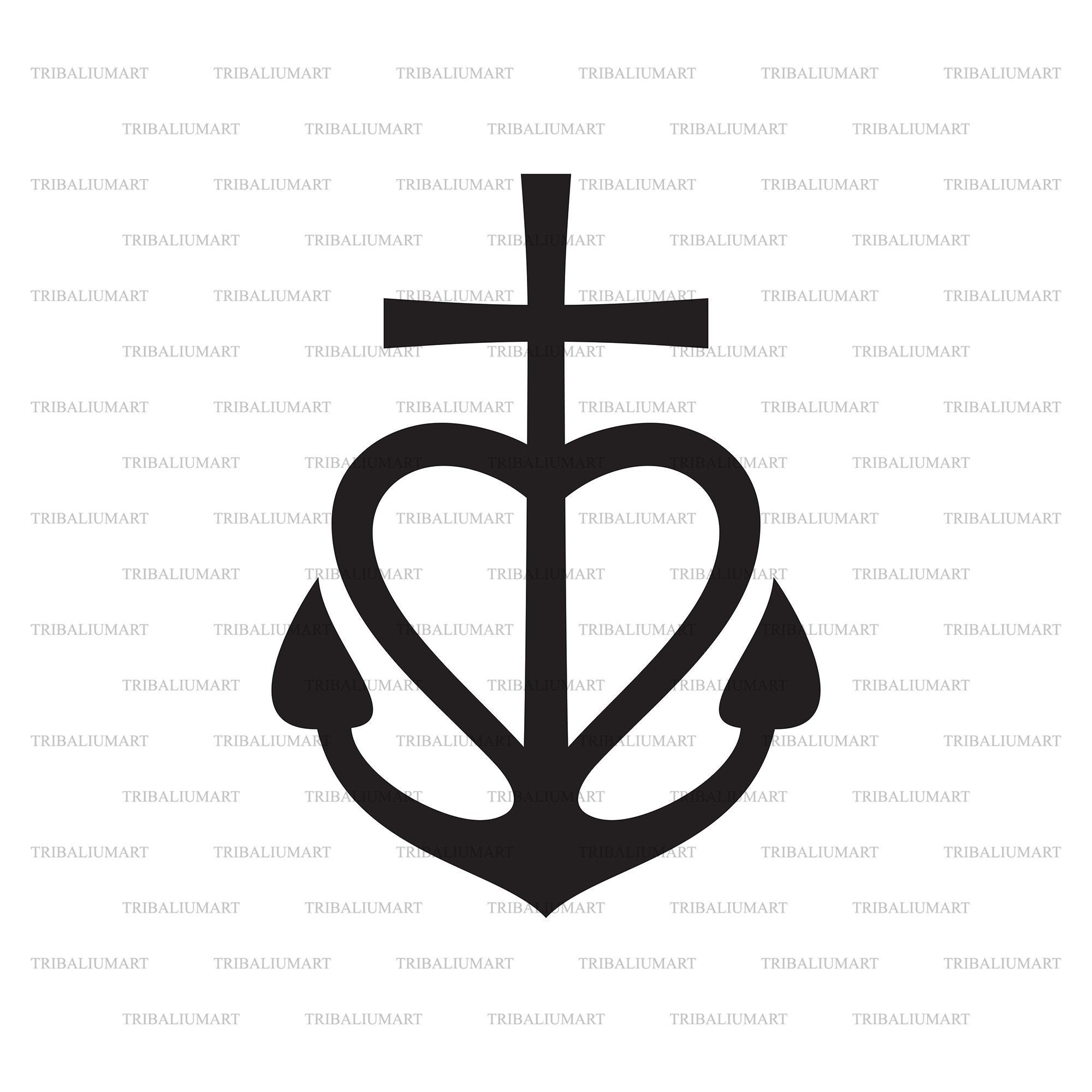 Geloof Hoop En Liefde Symbool