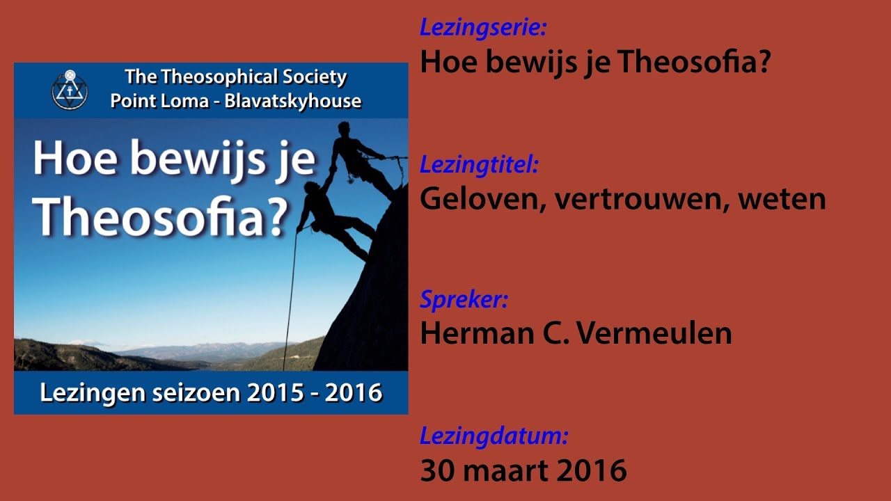 Geloven, vertrouwen, weten - YouTube - Geloven Is Zeker Weten Dat Je Twijfelt