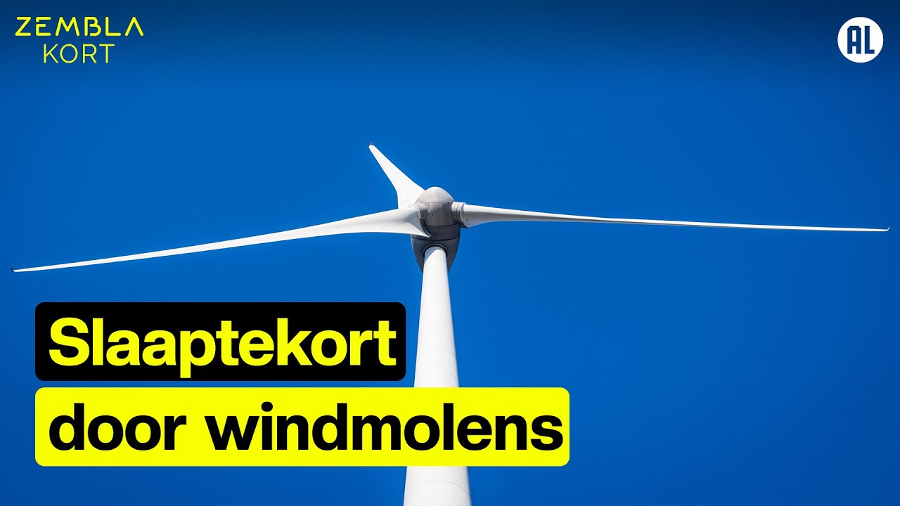 Draaien Windmolens Met De Wind Mee