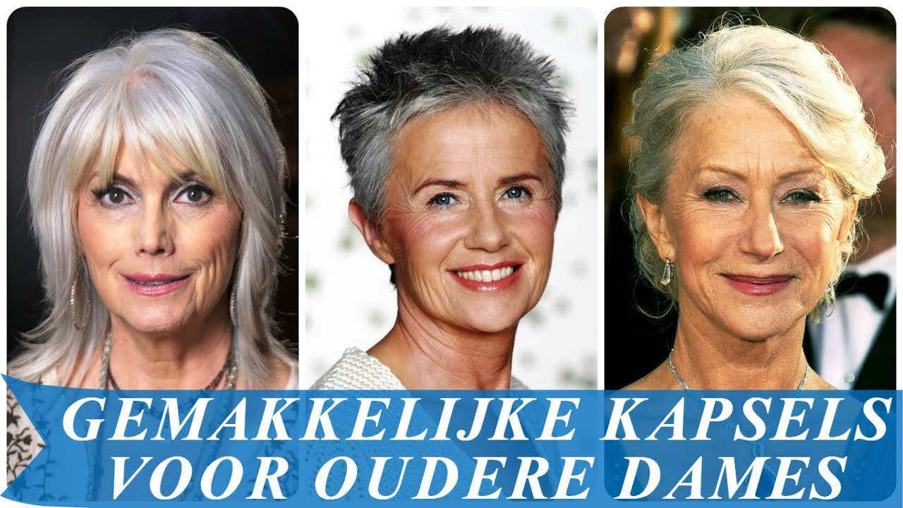 Gemakkelijke kapsels voor oudere dames - YouTube - Hoe Ziet Een Lijk Eruit Na 20 Jaar