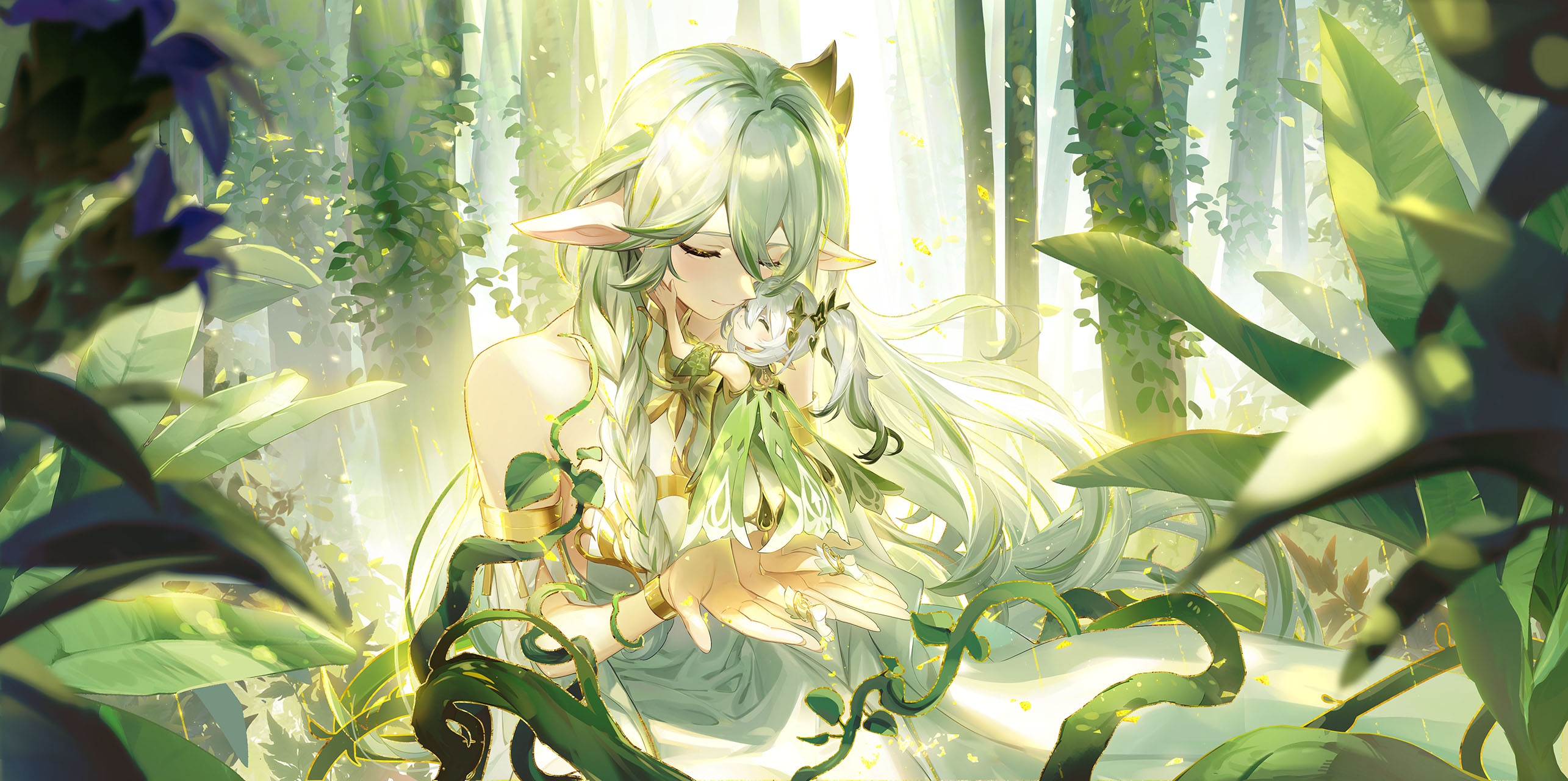 Genshin Impact Image by Dr.K@aeondrk #3804057 - Zerochan Anime Image Board - Wandschildering Op Verse Vochtige Kalk