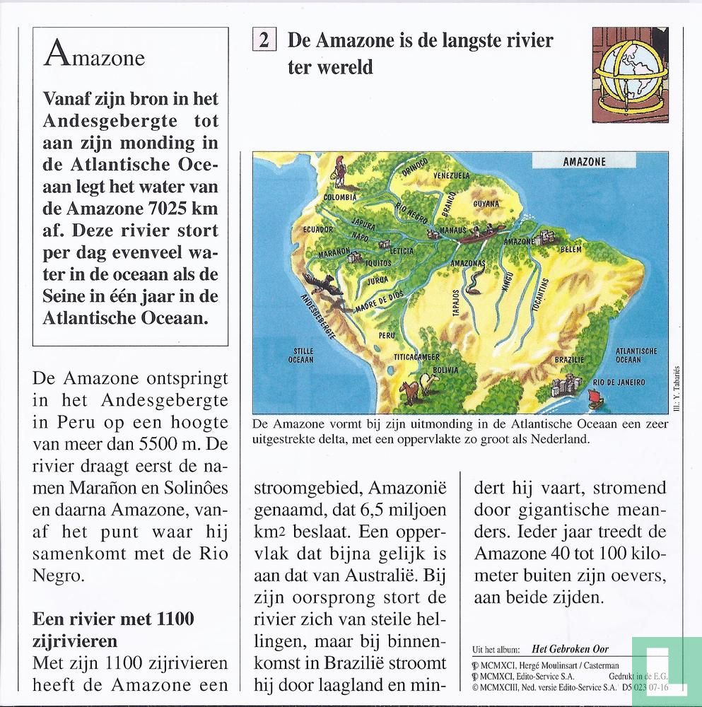 Geografie: Wat is de langste rivier ter wereld ? (1993) - Atlas - LastDodo - Wat Is De Langste Rivier