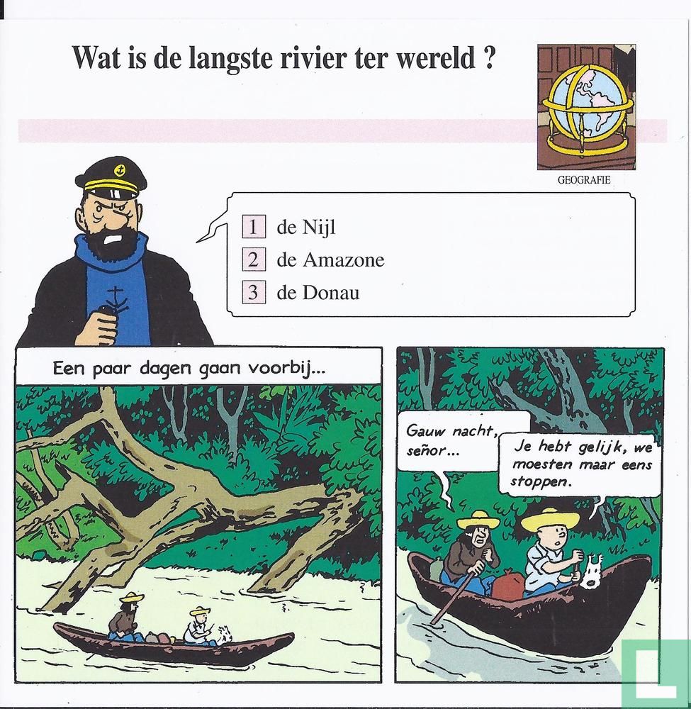 Geografie: Wat is de langste rivier ter wereld ? (1993) - Atlas - LastDodo - Wat Is De Langste Rivier Ter Wereld