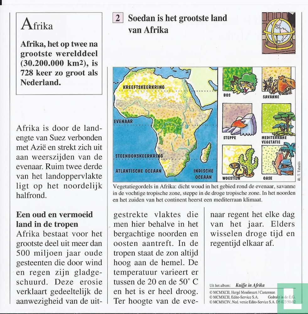 Geografie: Wat is het grootste land van Afrika ? (1994) - Atlas - LastDodo - Wat Is Het Grootste Land Van De Wereld