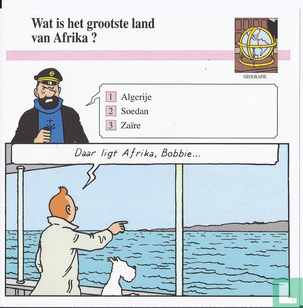 Geografie: Wat is het grootste land van Afrika ? (1994) - Atlas - LastDodo - Wat Is Het Grootste Land Van Afrika