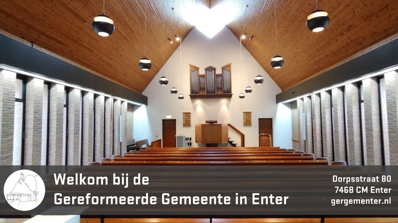 Gereformeerde Gemeente Enter | ds. M. H. Schot | Openbaring 1 - YouTube - Ger Gem Hilversum Live