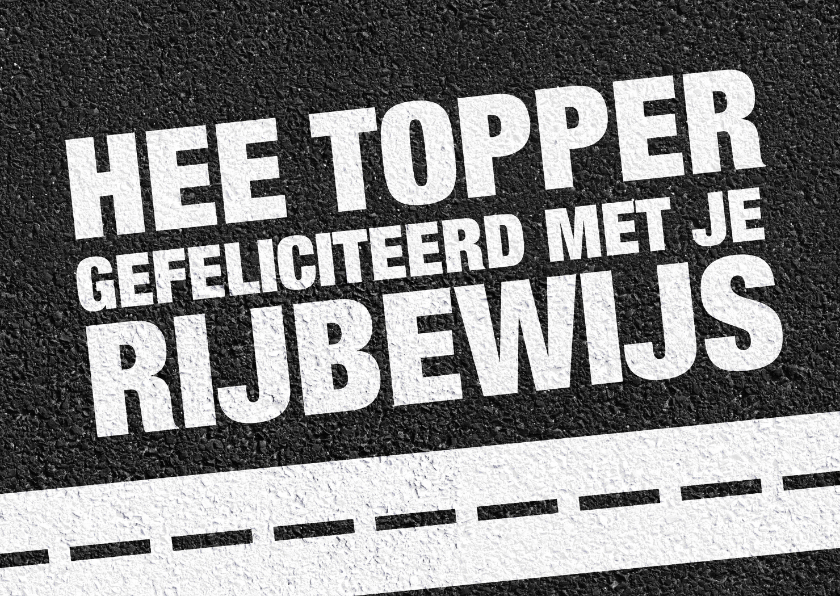 Geslaagd kaart voor het rijbewijs | Kaartje2go - Ik Ben Geslaagd Voor Mijn Rijbewijs Wat Nu