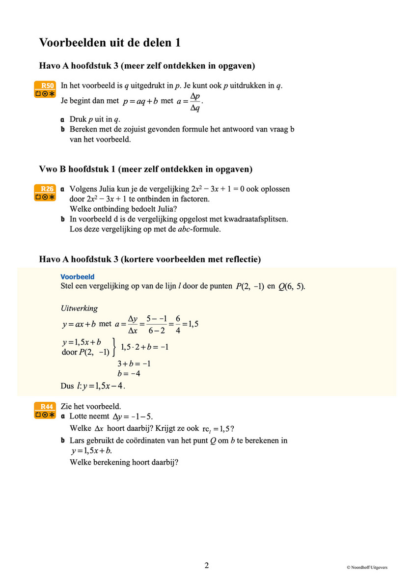Getal En Ruimte Havo Vwo 2: De Basis Van Wiskunde - Oefentoets Wiskunde Getal En Ruimte Havo/vwo 1