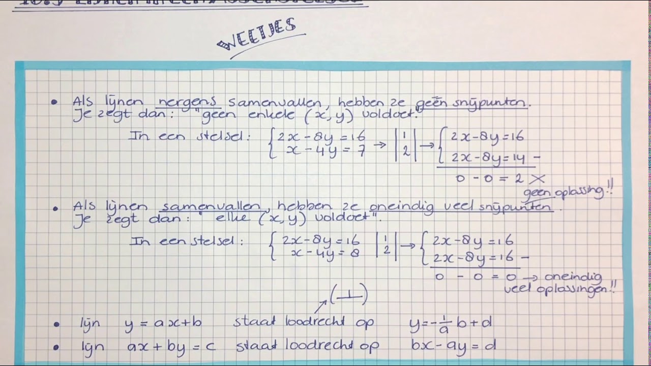 Getal en ruimte - HAVO Wiskunde B H10.3 - Lijnen in een assenstelsel - Getal En Ruimte Antwoorden Havo 3