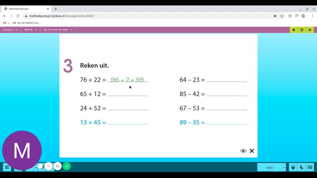 Getal en ruimte junior groep 4 blok 6 les 10 - YouTube - Getal En Ruimte Vwo 1 Antwoorden