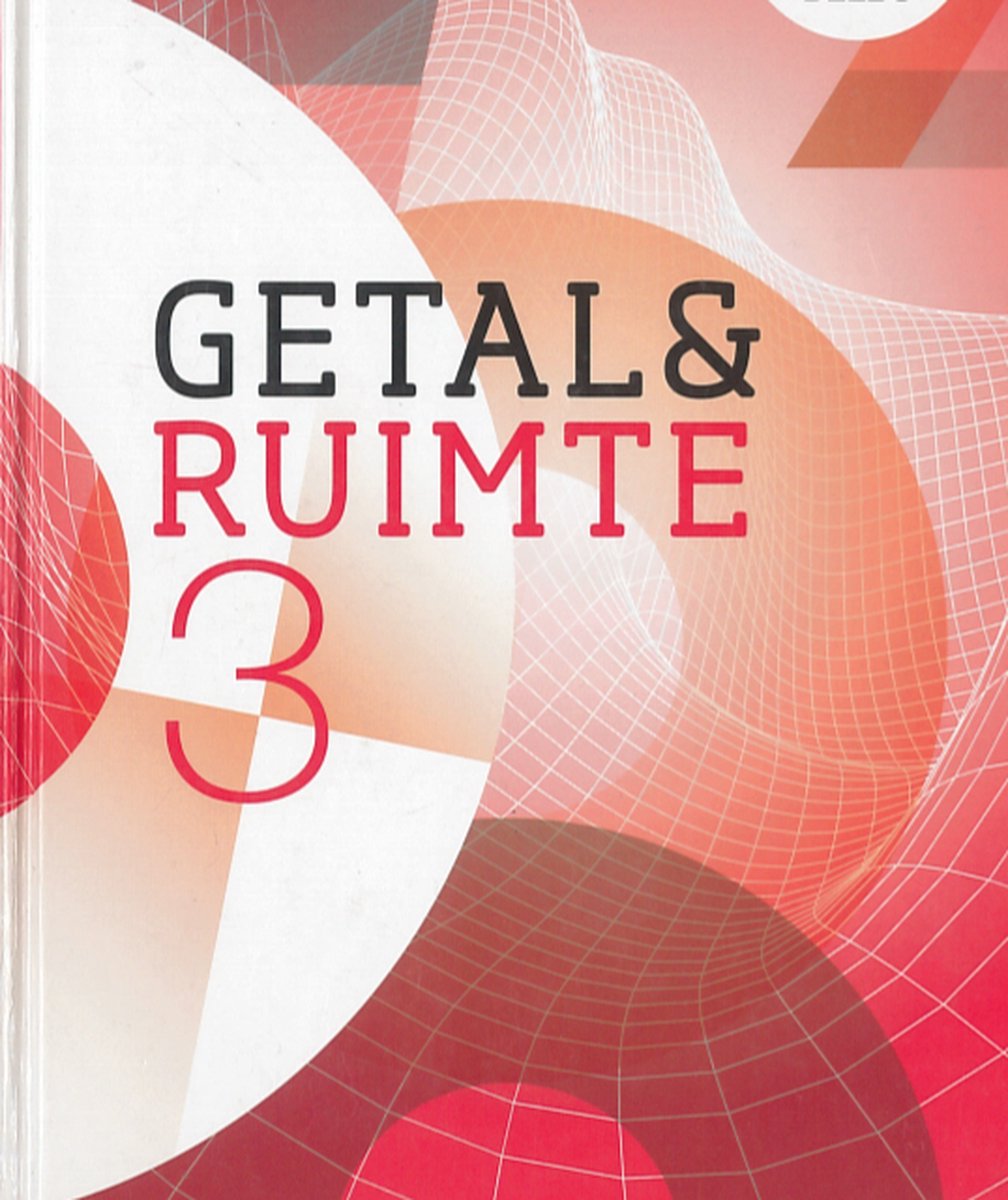 Getal & Ruimte 12e ed vwo 3 leerboek deel 2 | Tweedehands | Boekenbalie - Getal En Ruimte 3 Vwo Deel 1 Uitwerkingen 12e Editie