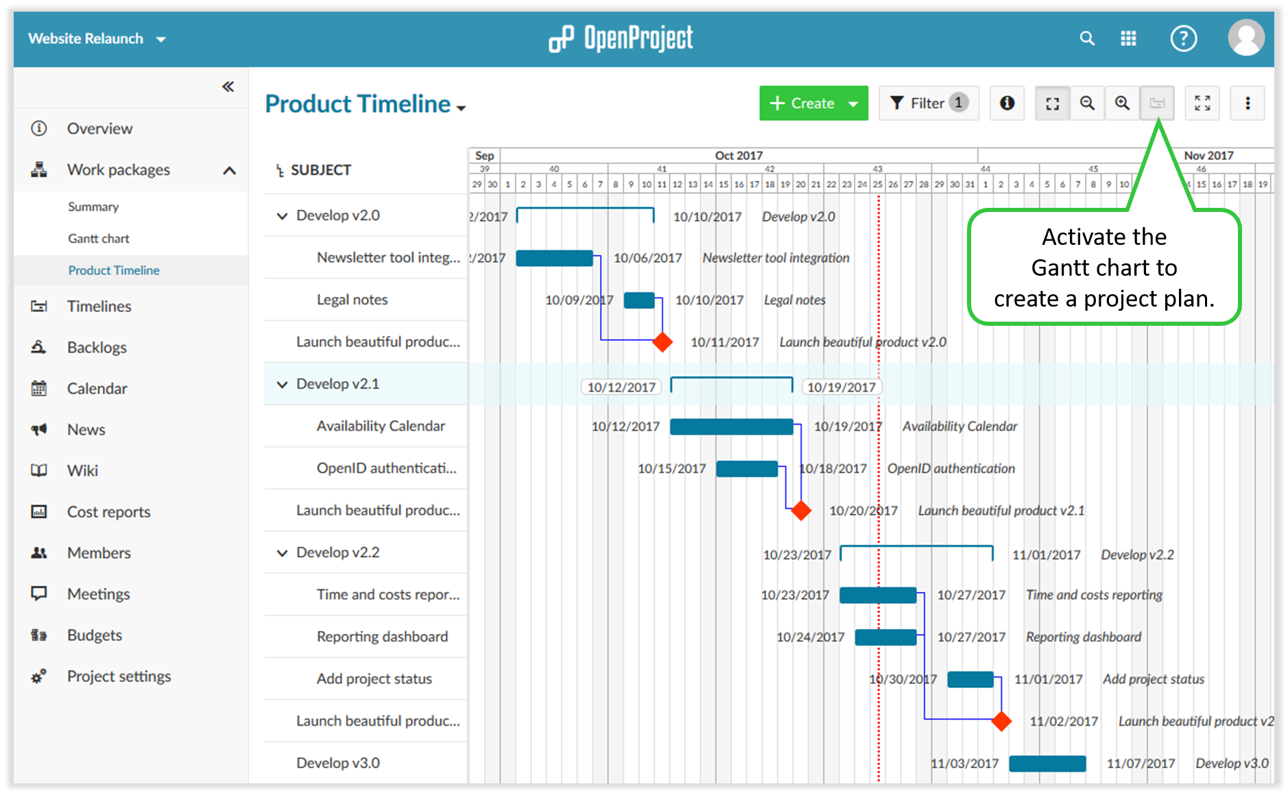 Getting started with OpenProject | Opensource.com - Plan Van Aanpak Te Laat Opgesteld Door Werkgever