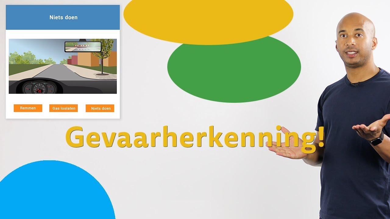 Gevaarherkenning!!! CBR Auto Theorie Examen - YouTube - Wanneer Remmen Gas Los Of Niets