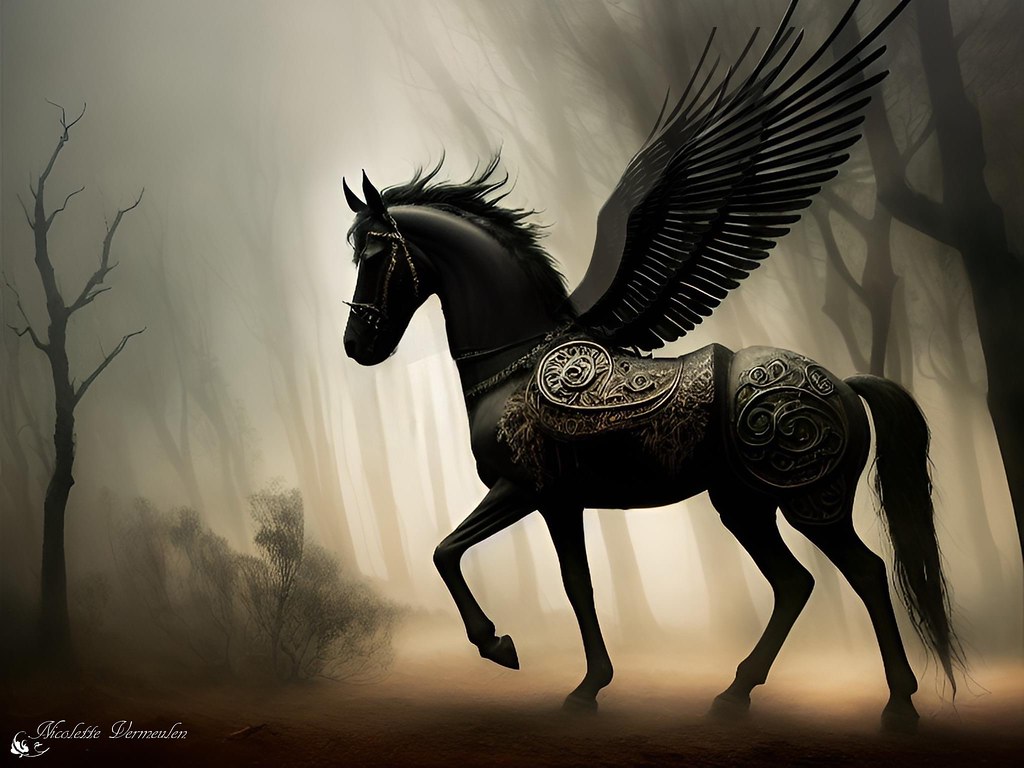 Gevleugeld paard | Geïnspireerd door de Daevabad trilogie bo - Gevleugeld Paard Uit De Griekse Mythologie