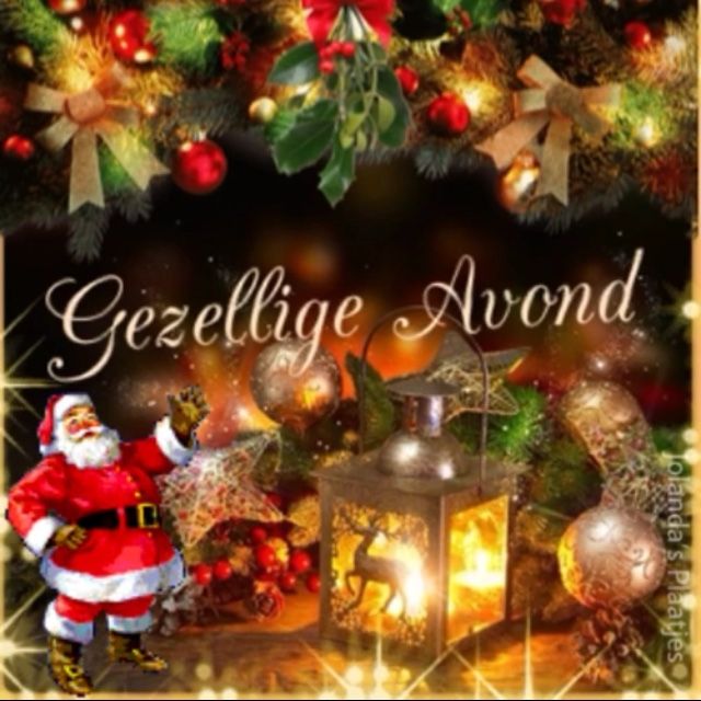 Gezellige avond - Wat Vieren We Op Kerstavond