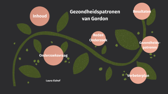 Gezondheidspatronen van Gordon by Laura Elshof on Prezi - De 11 Gezondheidspatronen Van Gordon