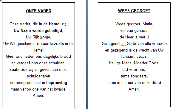 Gietjes Corner - Bijbel Gebed Onze Vader