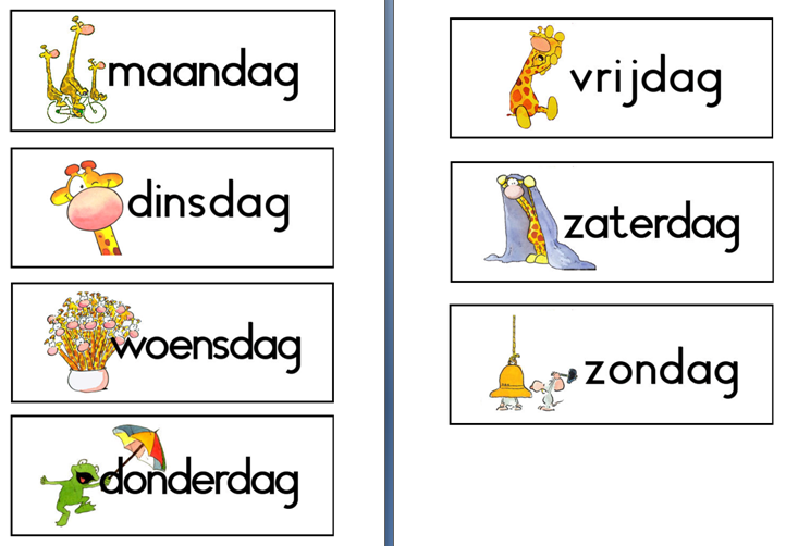 De Dagen Van De Week