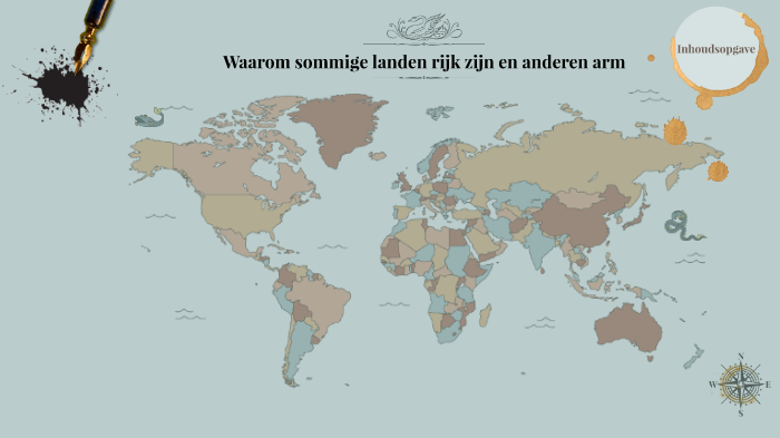 Waarom Sommige Landen Rijk Zijn En Andere Arm