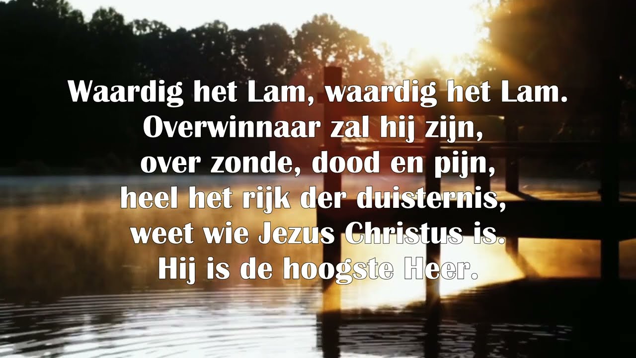 Glorie Aan God Tekst