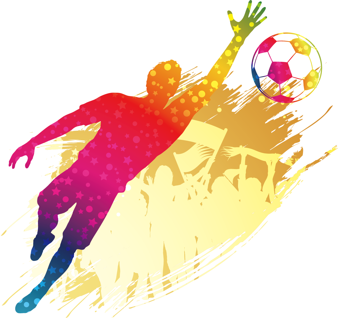 Goalkeeper Silhouette at GetDrawings | Free download - Keeper 1 Hand Op De Bal