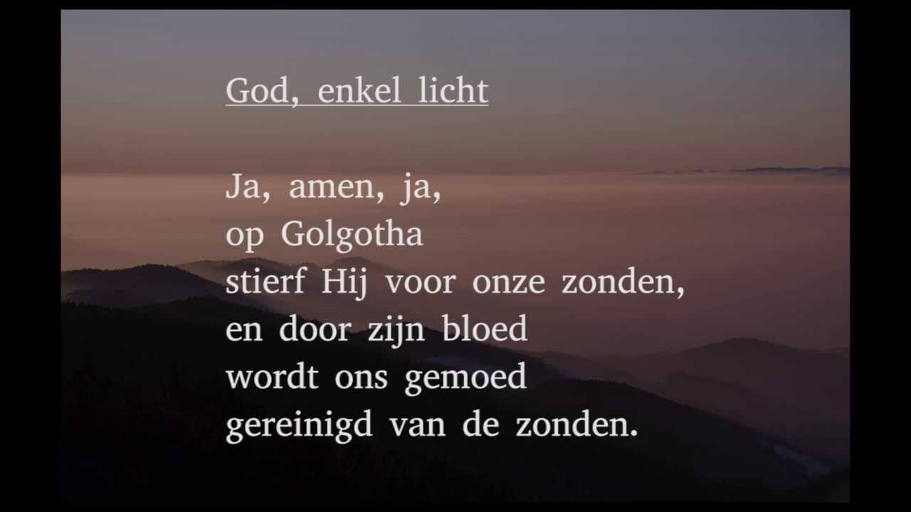 God, enkel licht Chords - Chordify - God Enkel Licht Tekst