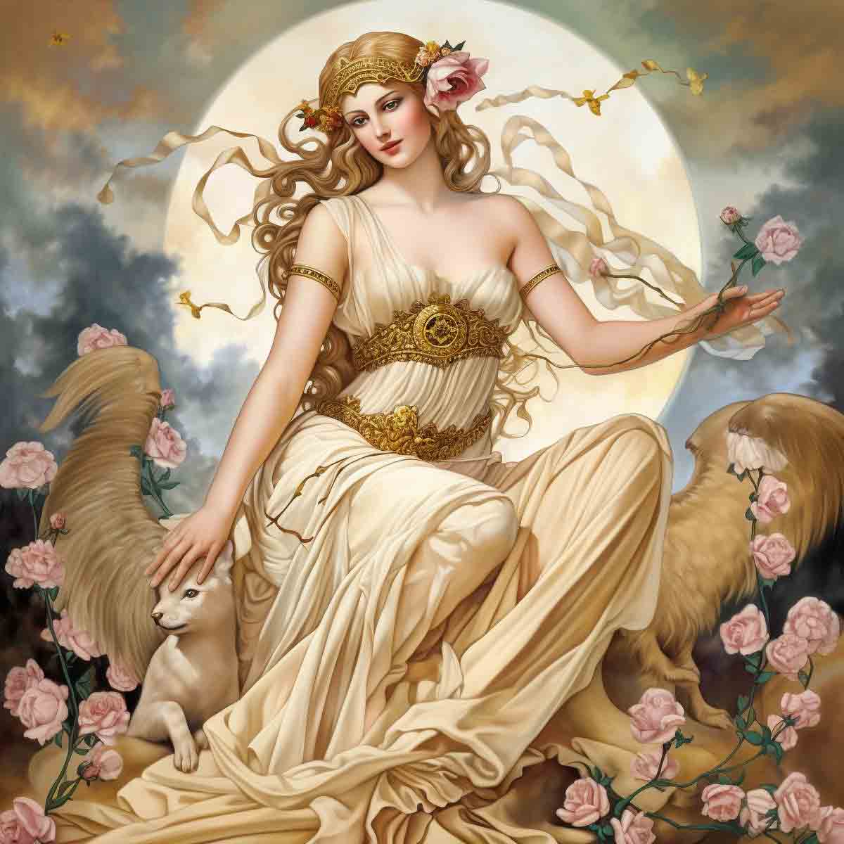 Goddess Aphrodite - Griekse Godin Van De Wijsheid 6 Letters
