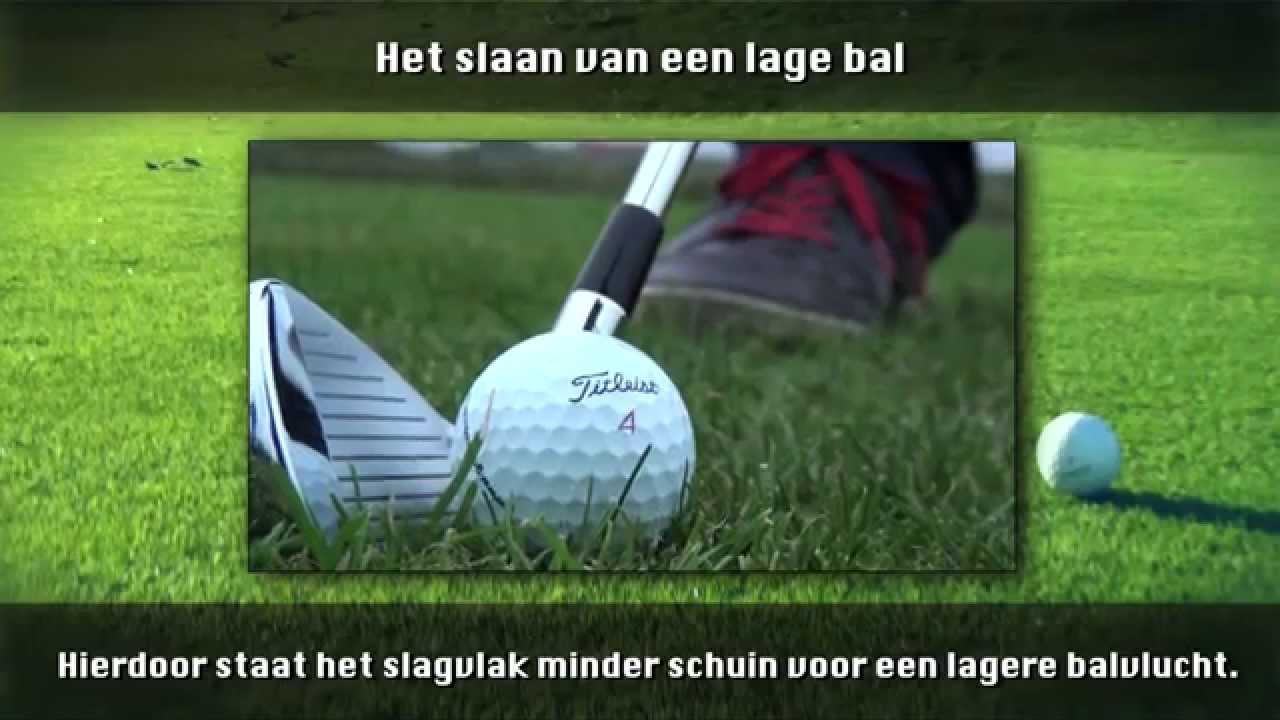 Golf swing slaan van een lage bal | Golfmeester - YouTube - Hoeveel Deukjes Heeft Een Golfbal