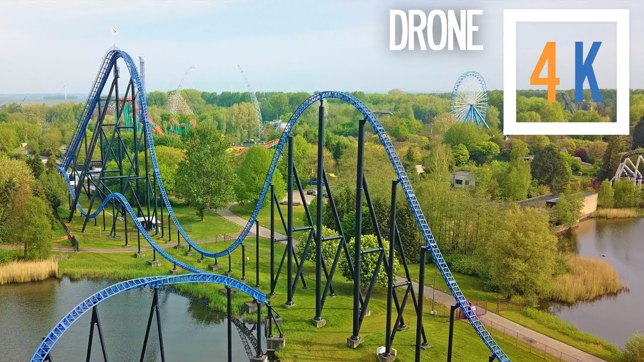 Goliath - Walibi Holland (Drone 4K) - YouTube - Gaat De Goliath Over De Kop