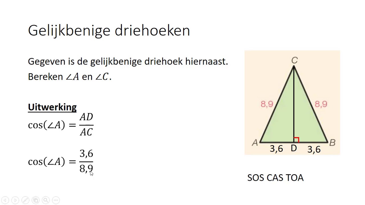 Oppervlakte Driehoek Berekenen Met 3 Zijden