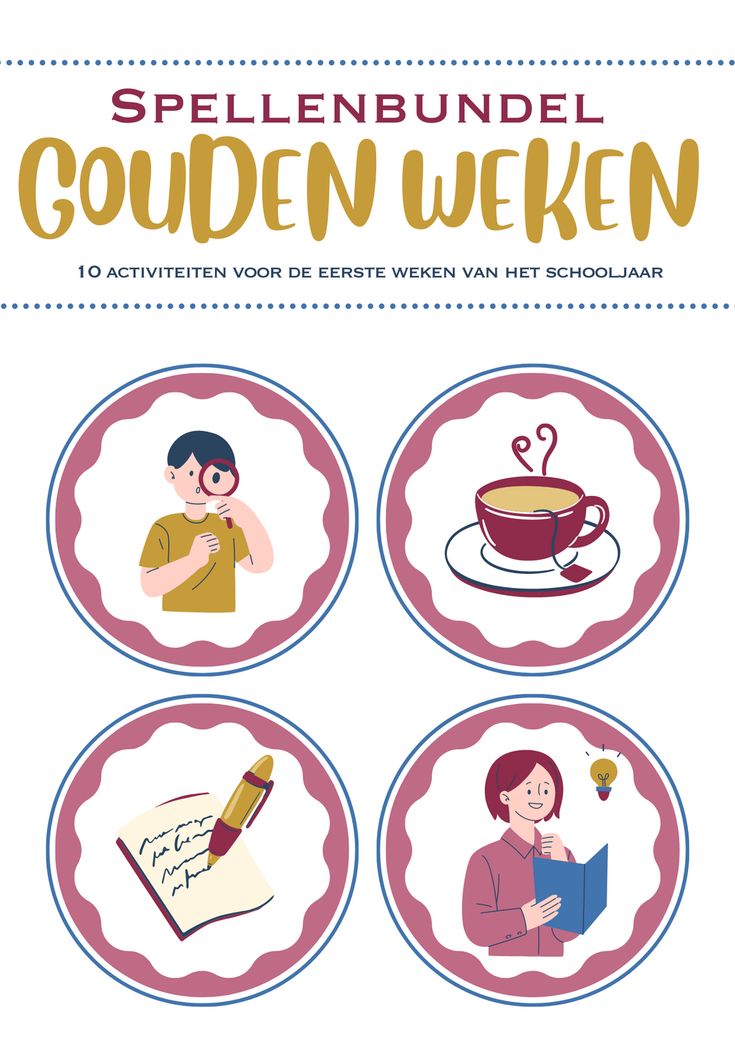 Gouden weken bundel (3) in 2023 | Gouden week, Zilveren week, Ideeën - Gouden Weken Activiteiten Groep 3