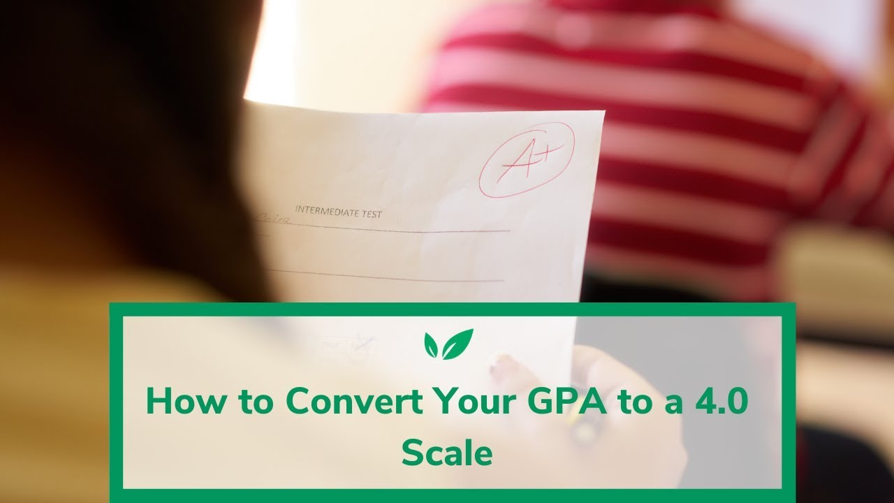 GPA Calculator: How to Convert Your GPA to a 4.0 Scale - YouTube - Dutch Gpa To Us Gpa