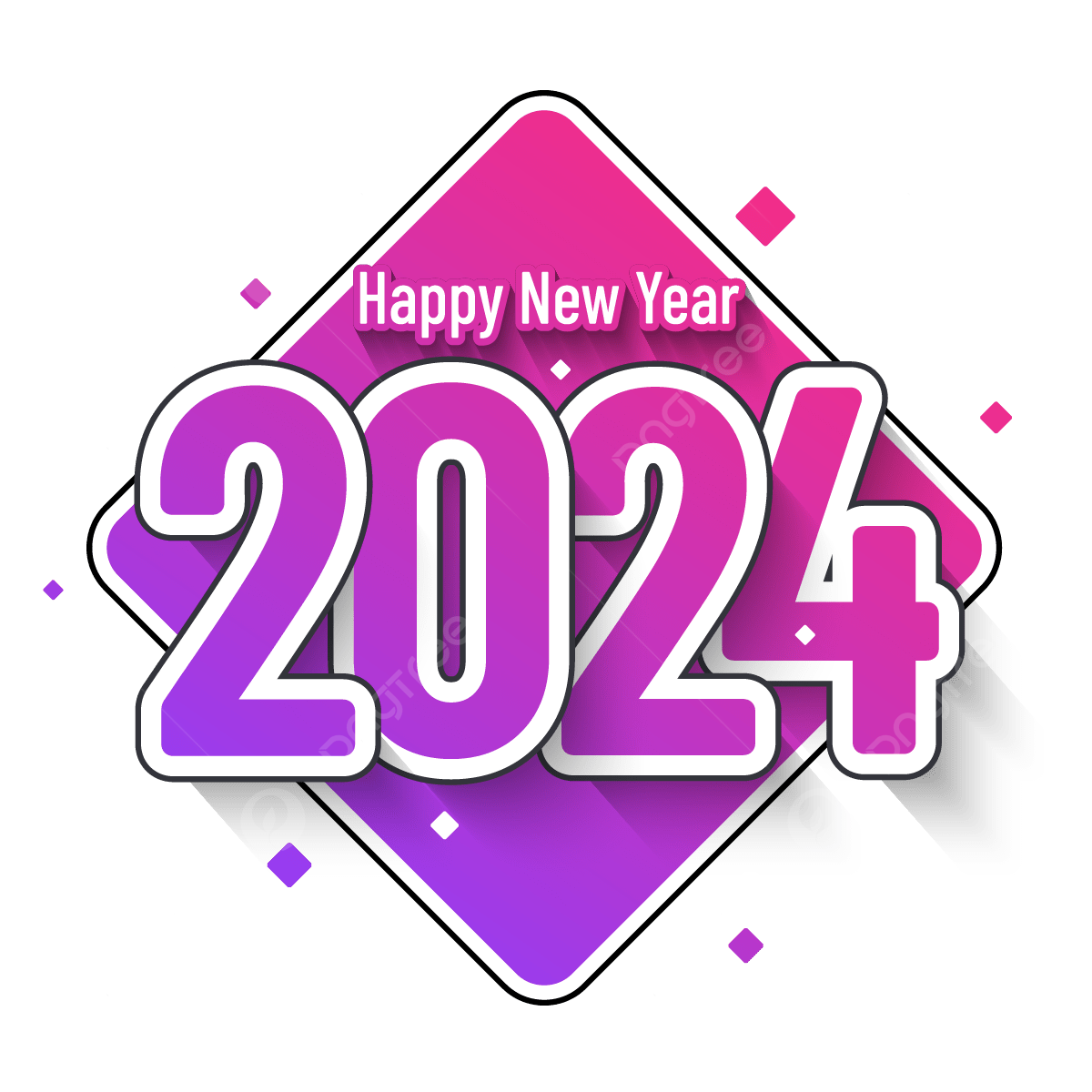 Gradient 2024 New Year, Gradient, 2024, Year PNG and Vector with - Kleine Gids Sociale Zekerheid 2024