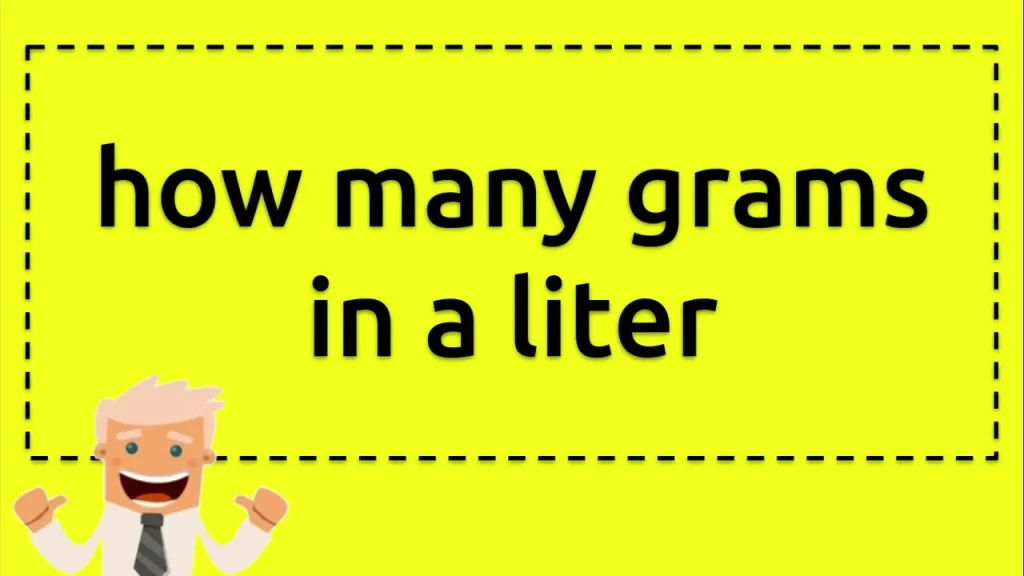 Grams To Liters to Grams Conversion Calculator - g to l - CC - 1 Liter Is Hoeveel Gram