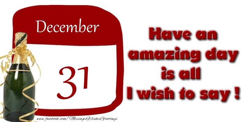 Hoe Wordt 31 December Ook Wel Genoemd