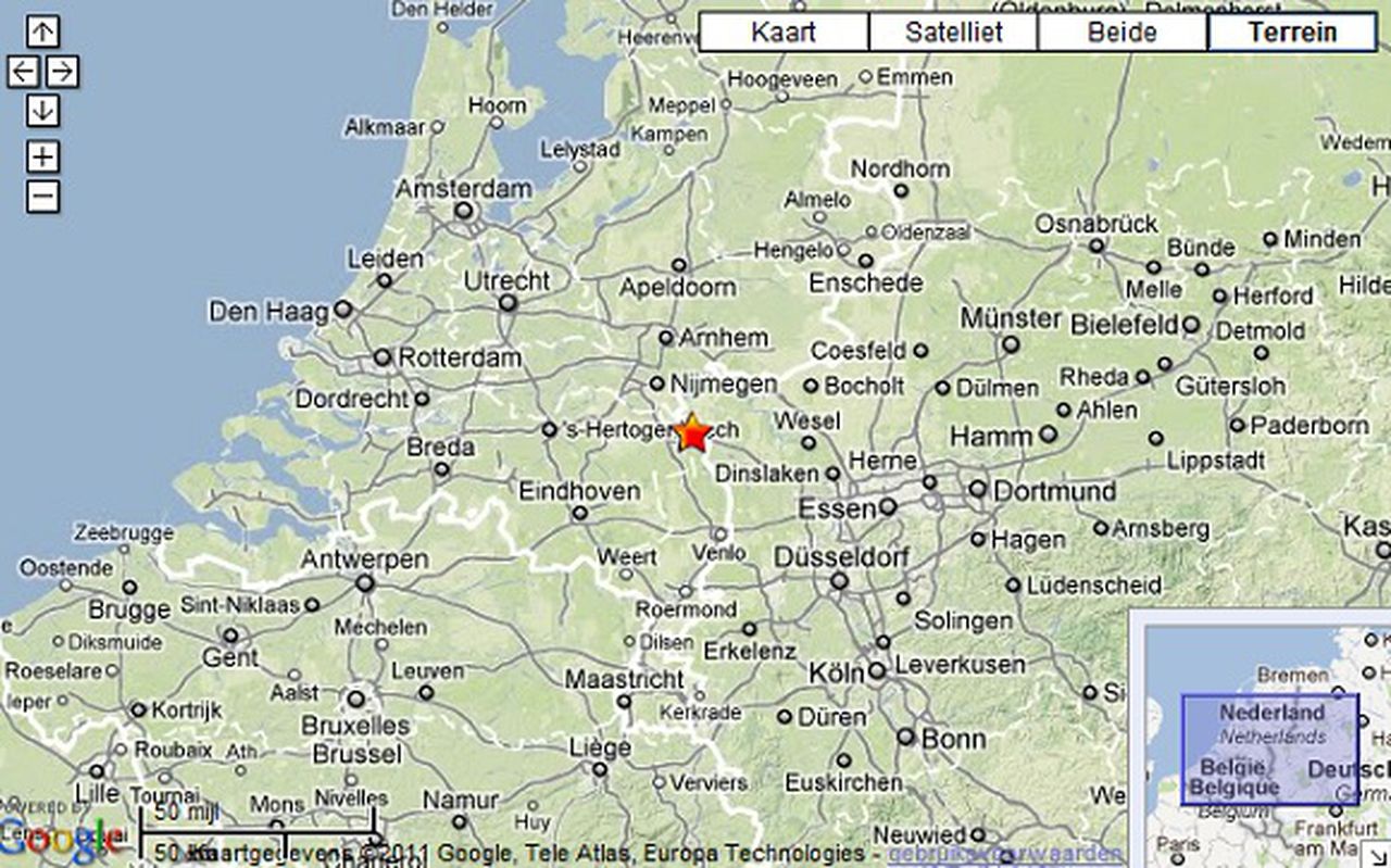 Grens Nederland Duitsland Kaart | Kaart - Hoeveel Keer Is Duitsland Groter Dan Nederland