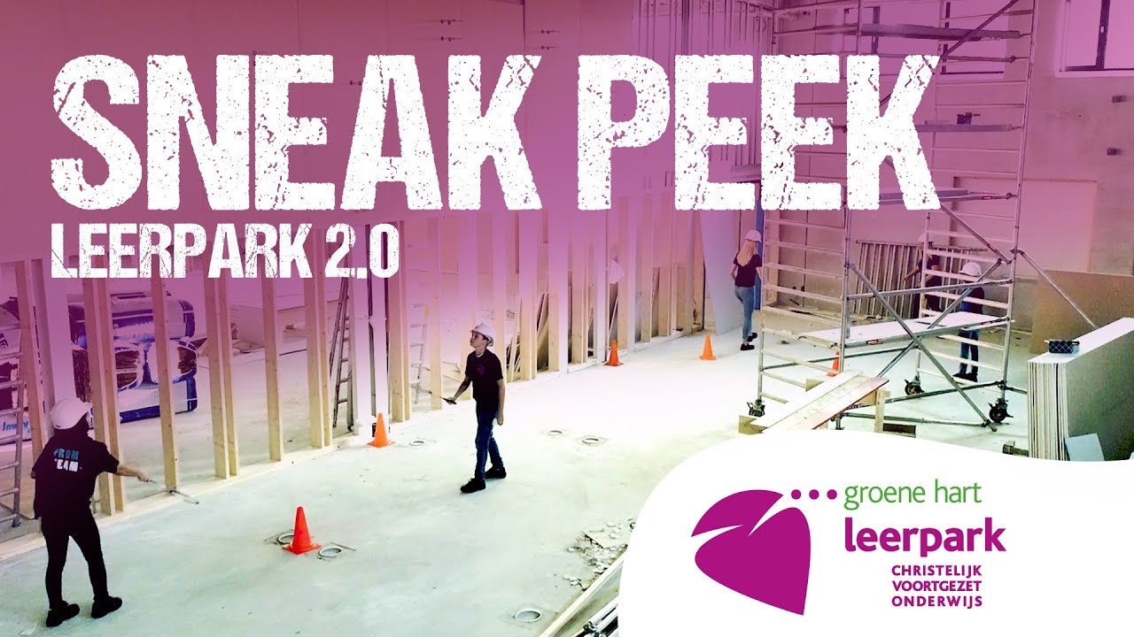 Groene Hart LEERPARK 2.0 SNEAK PEEK - YouTube - Csg Groene Hart Vestiging Leerpark