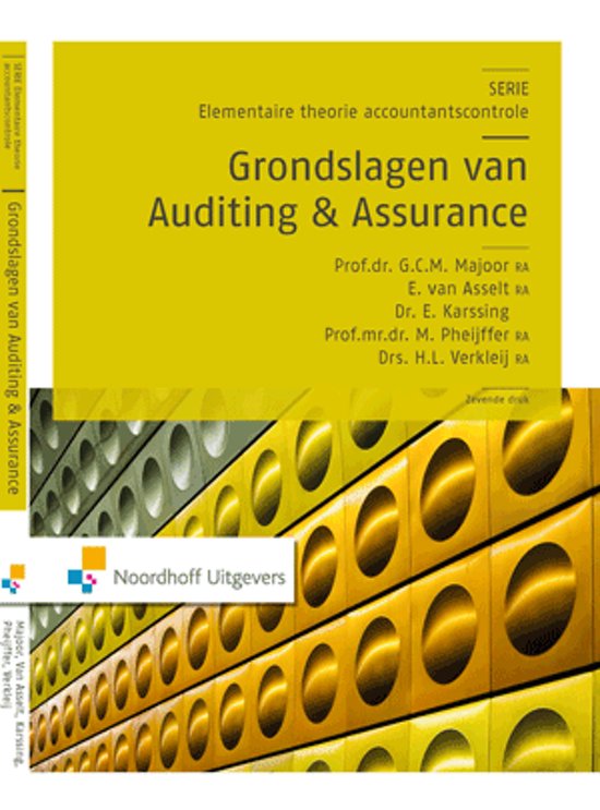 Grondslagen Van Auditing En Assurance